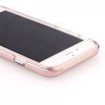 Wholesale iPhone 7 Hard Armor Hybrid Case (Silver)